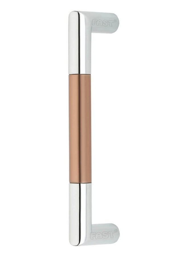 فاست مقابض سحب خزائن المطبخ المعيارية وأبواب الخزائن من FAST CP03RB، لون بني وردي مضمون ولمسة نهائية مطلية بالكروم (96 مم، قطعتان) - Image 3